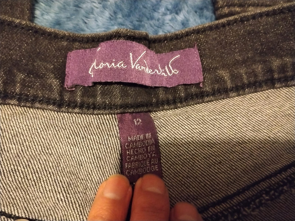 Jeans Gloria Vanderbilt – Tiro Alto Regular Fit Talla 40